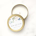 Custom Wedding Favor Candle - Audrey