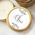 Custom Wedding Favor Candle - Monogram