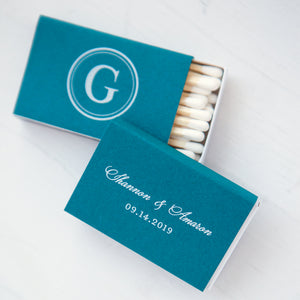 Modern Monogram Custom Matches