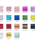 Image of color option of wire chart for custom cake topper. 