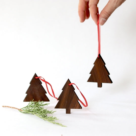 Solid Walnut Mini Ornament