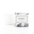 4 oz. Sparkling Bath Tablet, in a white and black flower graphic pattern wrapper. Soap is white/cream colored, wrapped in a white/clear colored wrapper
