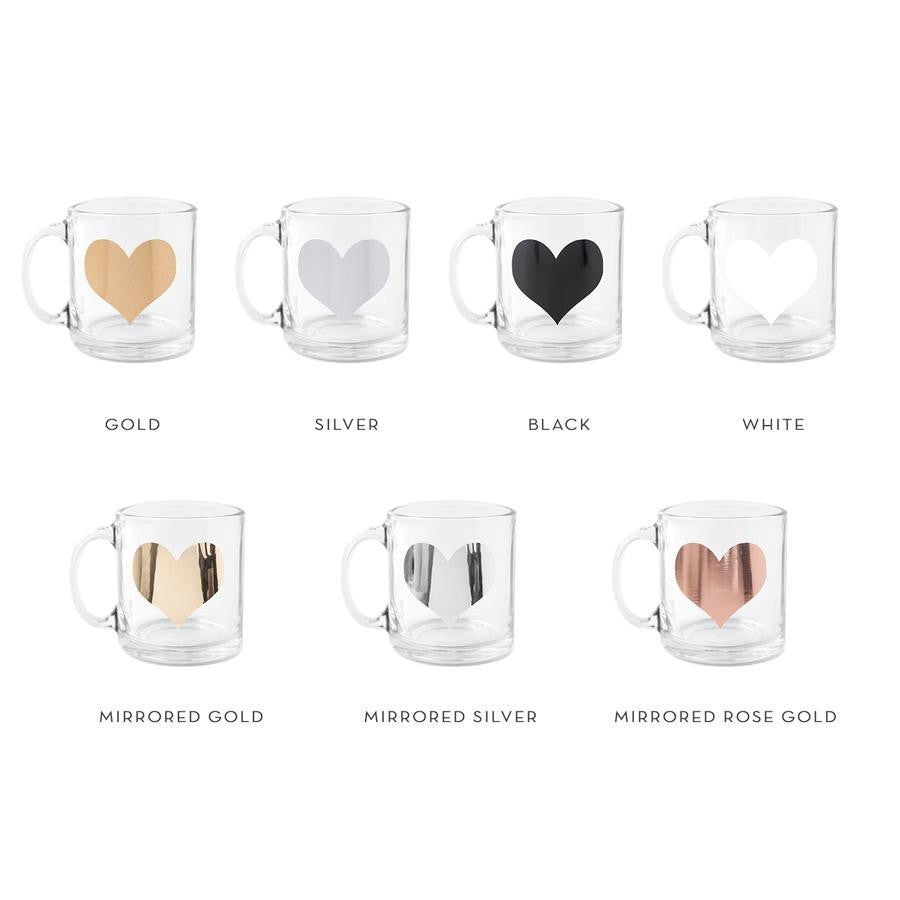 Personalized Glass Mug
