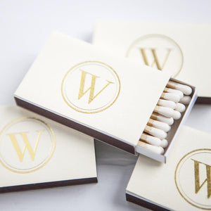 Modern Monogram Custom Matches