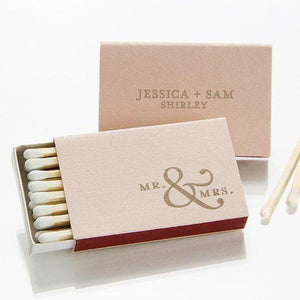 custom match box, wedding match favors, personalized favors, custom favors, unique favors, best wedding favor ideas