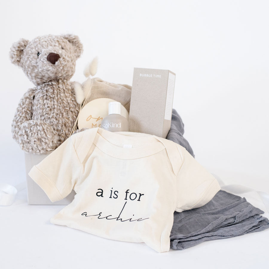 Baby Boy Gift Box  Curated Gift Boxes & Design Your Own - Foxblossom Co.