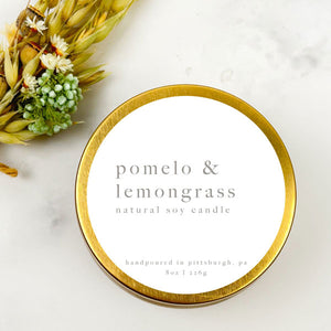 Natural Soy Candle | Gold Collection