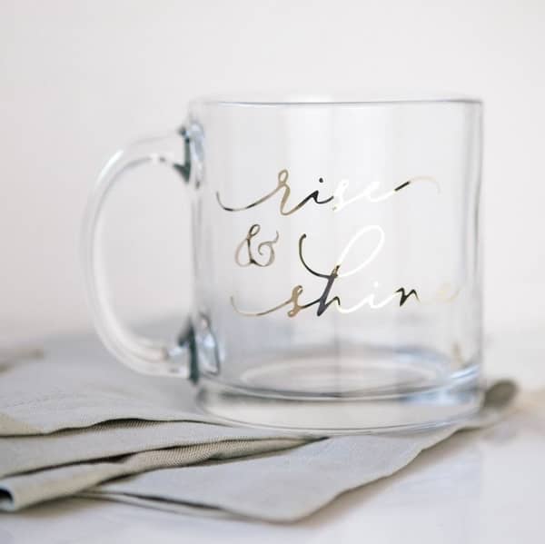 Rise & Shine Glass Mug