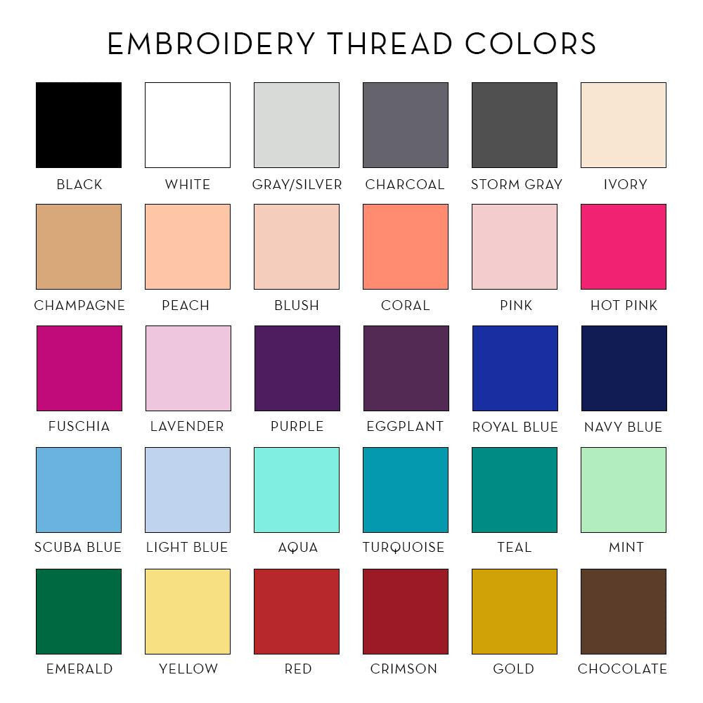 Robe - Personalized Embroidered Satin Robe