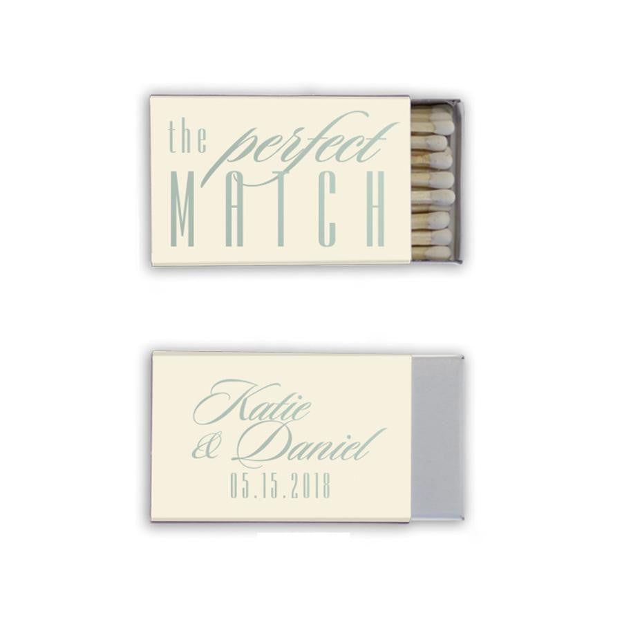 Perfect Match Personalized Matchbox | Foxblossom – Foxblossom Co.