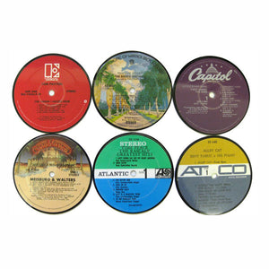 Vintage Record Coasters